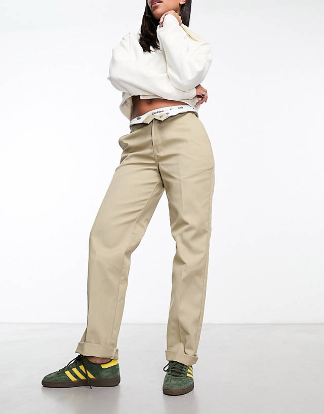 Dickies - 874 straight fit work trouser in beige