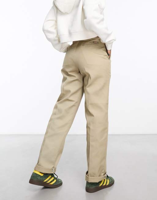 Dickies 874 straight fit work trouser in beige | ASOS