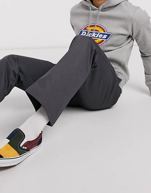  Dickies 874 straight fit work trousers in charcoal grey 