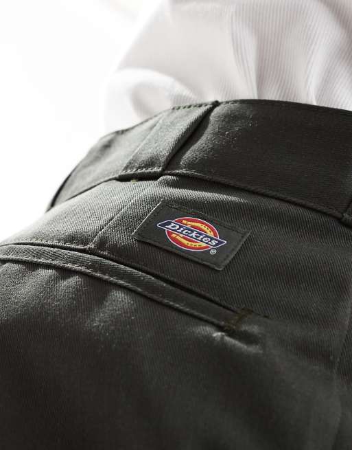 Dickies 874 straight leg work pants in olive green