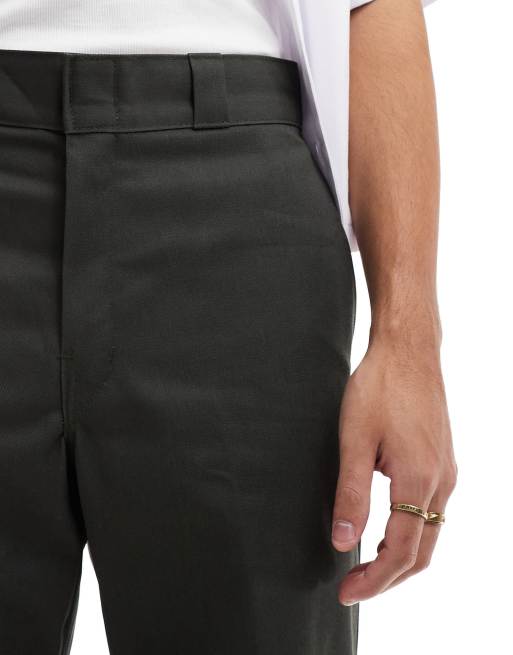 Dickies 874 straight leg work pants in olive green