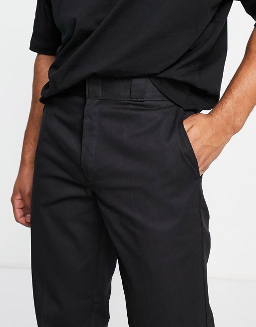 Dickies 874 straight fit work chino pants in black, ASOS