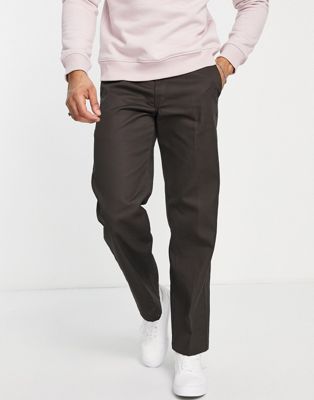 Dickies 874 work trousers in brown straight fit  - ASOS Price Checker