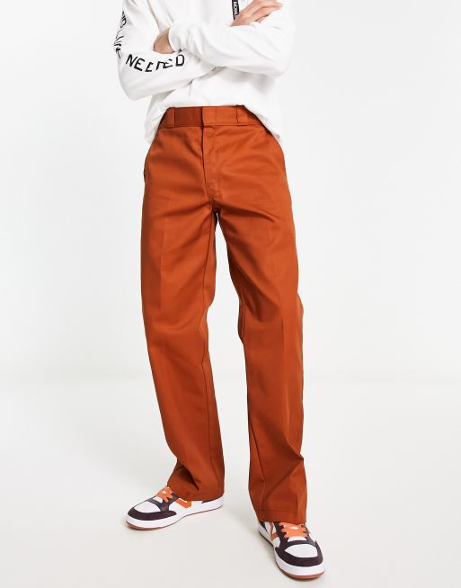 Orange dickie sale pants