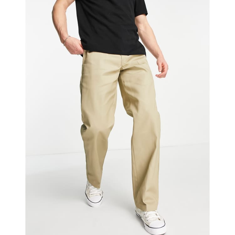 Dickies 874 work trousers in khaki straight fit