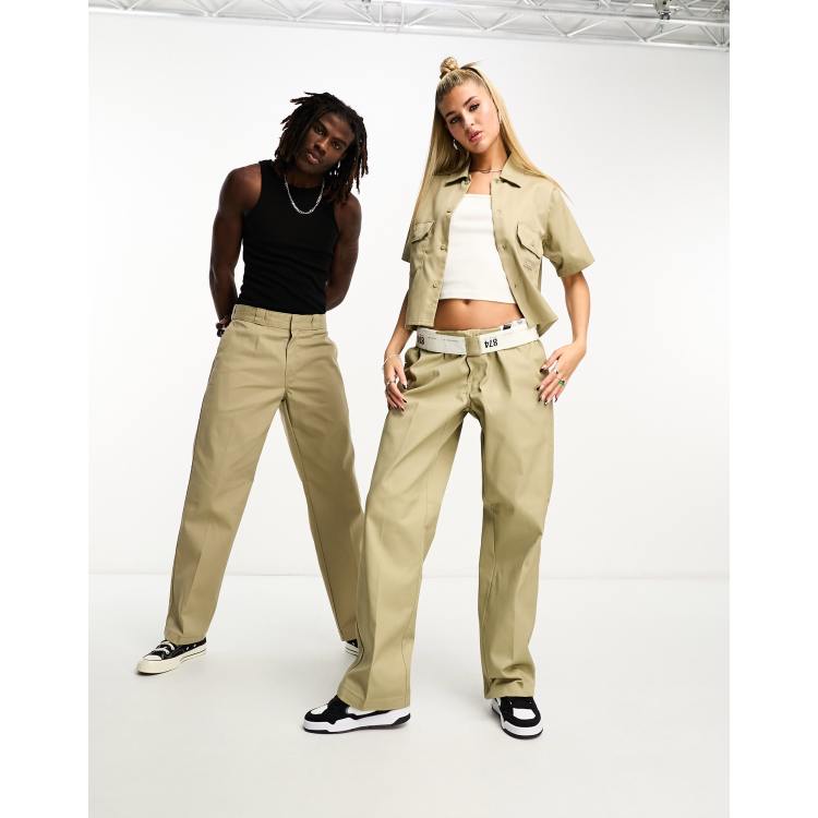 Women's 874 Work Pants in Khaki, Trousers