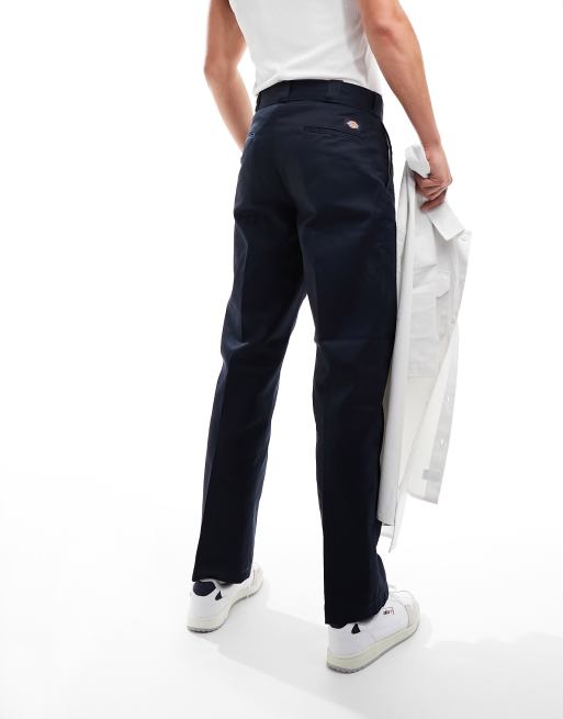 Dickies 874 work trousers in navy straight fit - NAVY