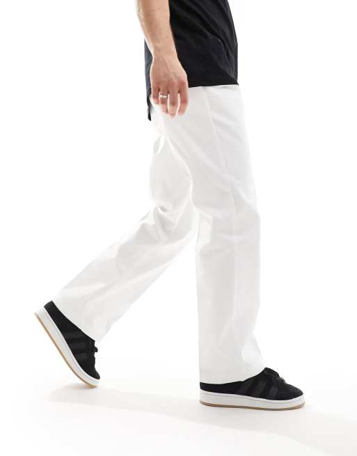 Dickies – 874 – Worker-Chinohose in Weiß mit geradem Schnitt, 2 von 4