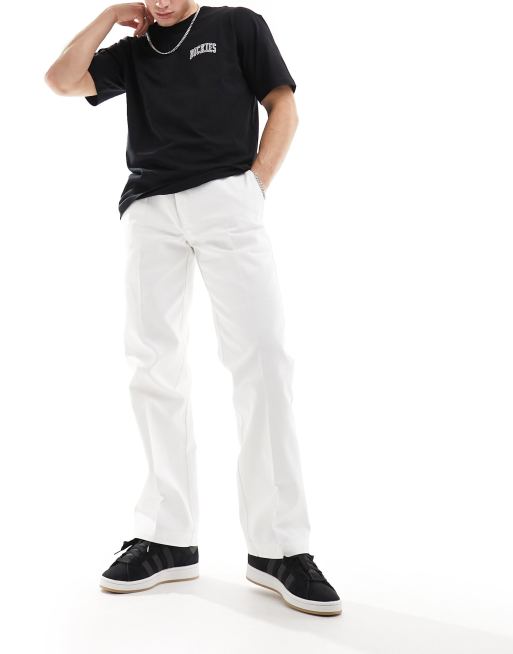 Dickies – 874 – Worker-Chinohose in Weiß mit geradem Schnitt, 4 von 4