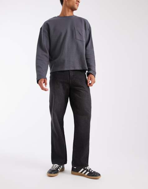 Dickies – 954 – Relaxed-Fit-Arbeitsjeans in Schwarz mit geradem Schnitt - view 1