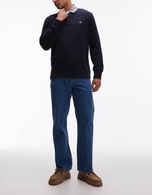 Dickies 954 relaxed straight work jeans in classic blue