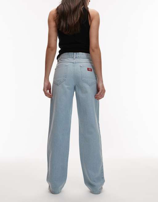 Dickies 984 straight jeans in light blue, 2 of 5