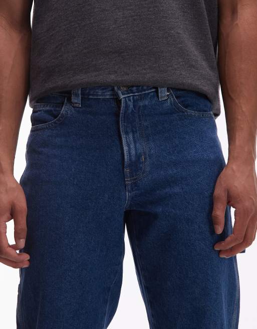 Dickies 993 regular tapered carpenter jeans in classic blue, 5 of 5
