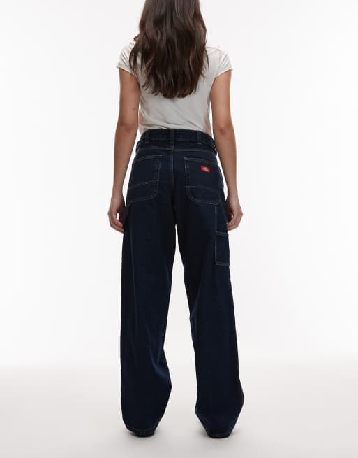 Dickies – 997 – Mörkt indigoblå, lediga, raka snickarjeans, 2 av 5