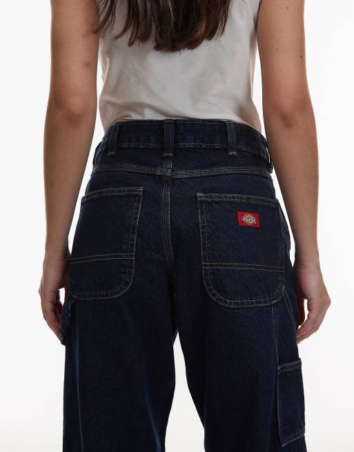 Dickies - 997 - Rechte timmermansjeans in donker indigo, 4 van 5
