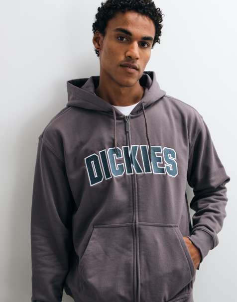 Dickies Aitkin hoodie met rits in paars - view 1