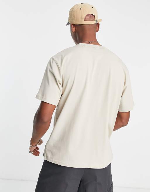 Dickies - Aitkin - T-shirt beige con logo sul petto a sinistra, 2 di 4