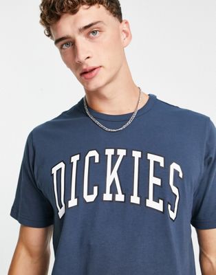 Dickies Aitkin t-shirt in blue  - ASOS Price Checker