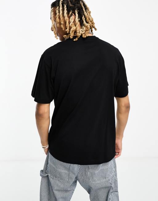 Dickies – Aitkin – T-Shirt in Schwarz mit Logo auf der linken Brust, 4 von 4