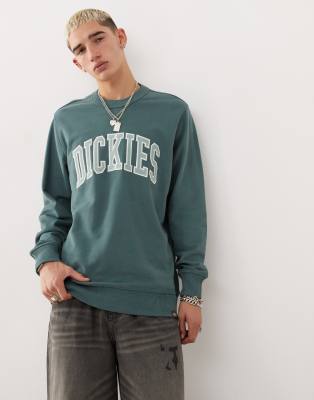 Aitkin varsity sweatshirt in forest green