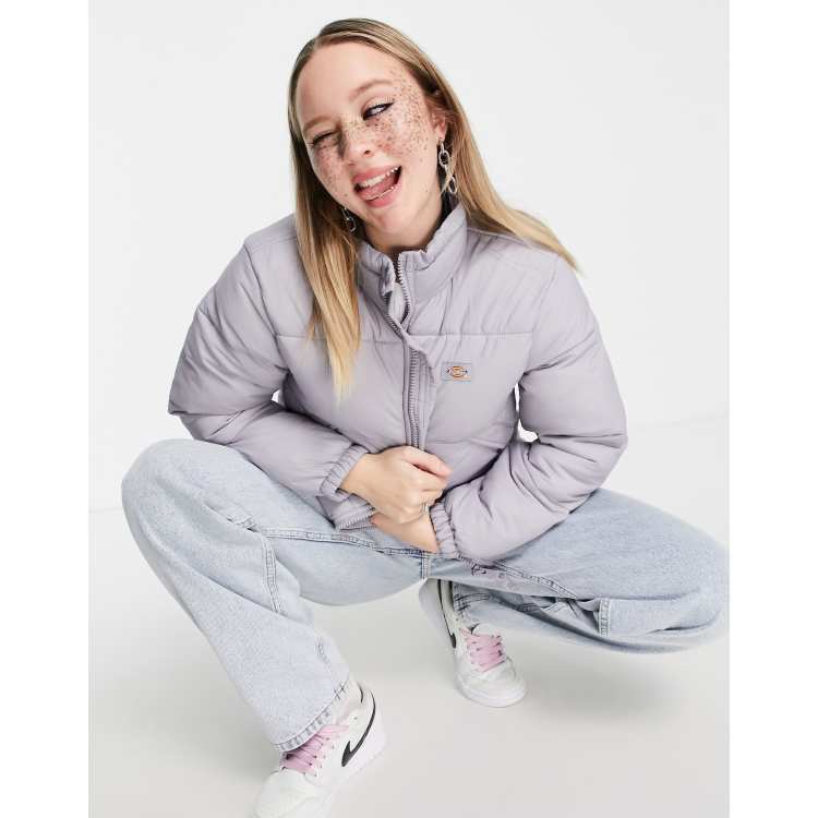 Dickies Alatna Puffer Jacket in lilac ASOS