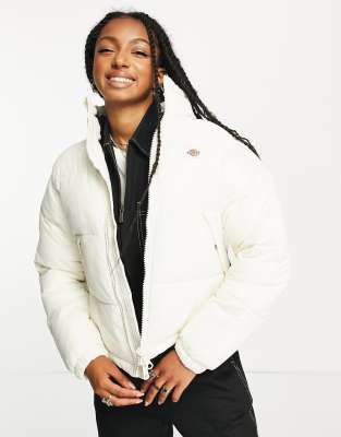 dickies puffer jacket womens