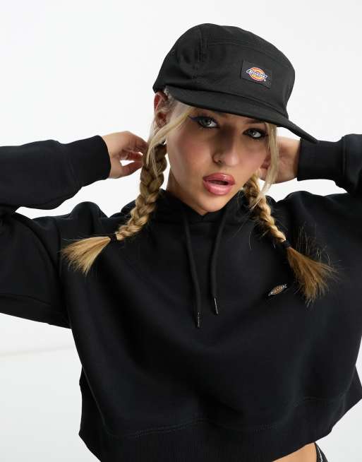 Dickies albertville 5 panel cap in black