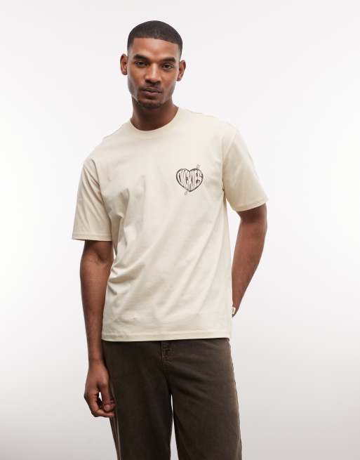 Dickies – Amberley – Ljusbrun t-shirt med tryck baktill - exklusivt hos ASOS, 3 av 5
