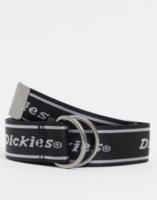 Dickies Amboy logo belt in black