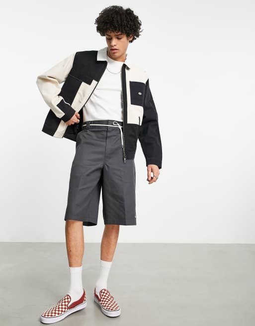 Dickies Anniversary jacket in black/white 
