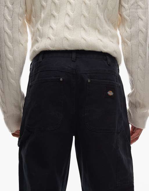 Dickies – APAC – Canvas-Hose in Marineblau mit zweilagiger Kniepartie, 4 von 5