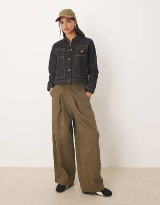 Dickies Apac Denim Jacket In Black