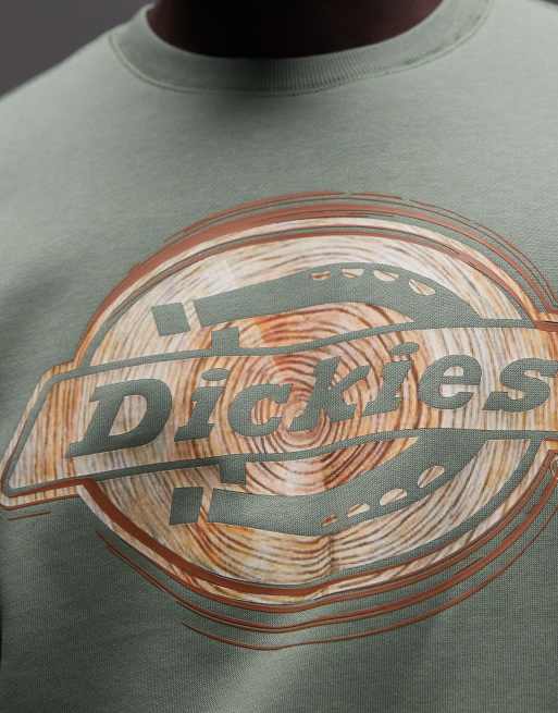 Dickies APAC – Jasnozielona bluza z dużym logo na środku, 5 z 5