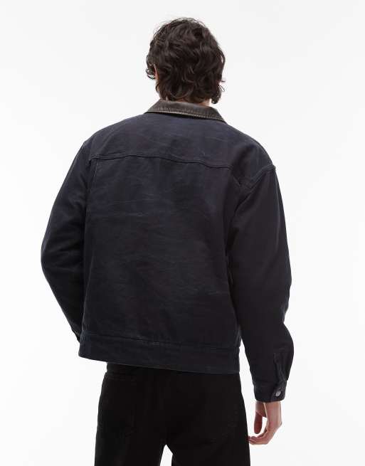 Dickies APAC padded canvas jacket in navy, 3 of 5