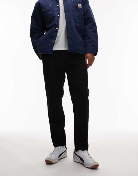 Dickies – APAC – Regular-Fit-Hose in Schwarz mit verstärkter Kniepartie - view 1