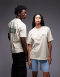 [Dickies] Dickies Apison graphic backprint t-shirt in light tan-Neutral L BEIGE
