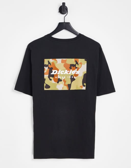 Dickies Artondale Box back print t-shirt in black