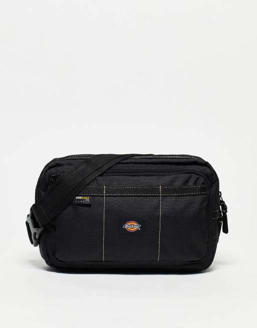 Dickies ashville crossbody bum bag in black