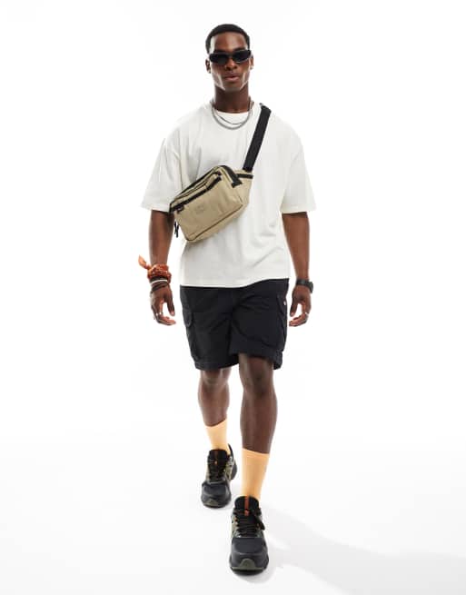 Dickies - Ashville - Kakifarvet crossbody-taske, 4 af 4