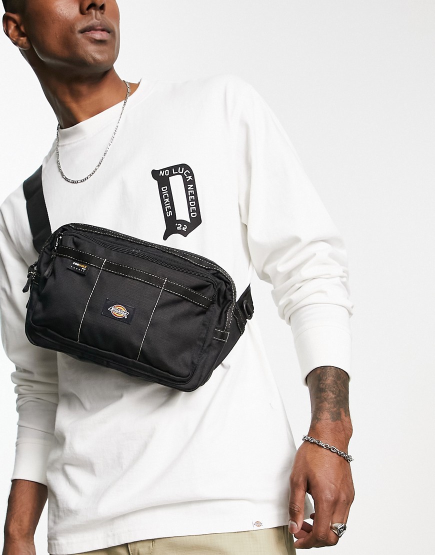 Dickies Ashville pouch bum bag in black