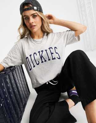 Dickies Atkin t-shirt in grey  - ASOS Price Checker