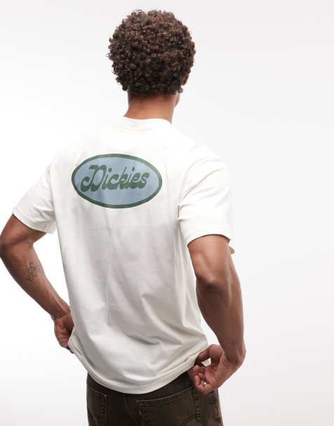 Dickies Austintown back print t-shirt in off white - exclusive to ASOS - view 1