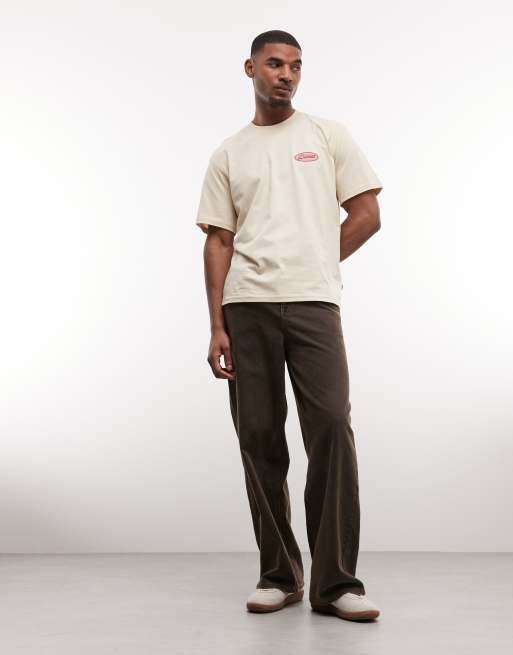 Dickies - Austintown - Gyldenbrun T-shirt med rygprint - Kun hos ASOS, 2 af 5