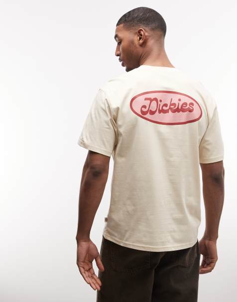 Dickies – Austintown – T-Shirt in Hellbraun mit Rückenprint, exklusiv bei ASOS - view 1
