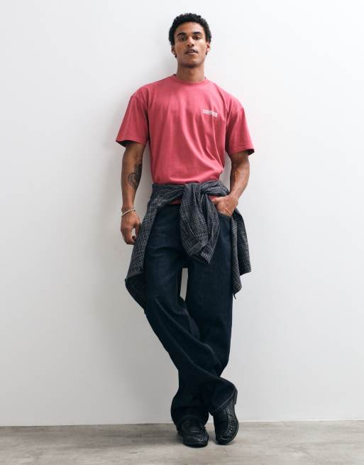 Dickies Avondale short sleeve t-shirt in burgundy, 2 of 5