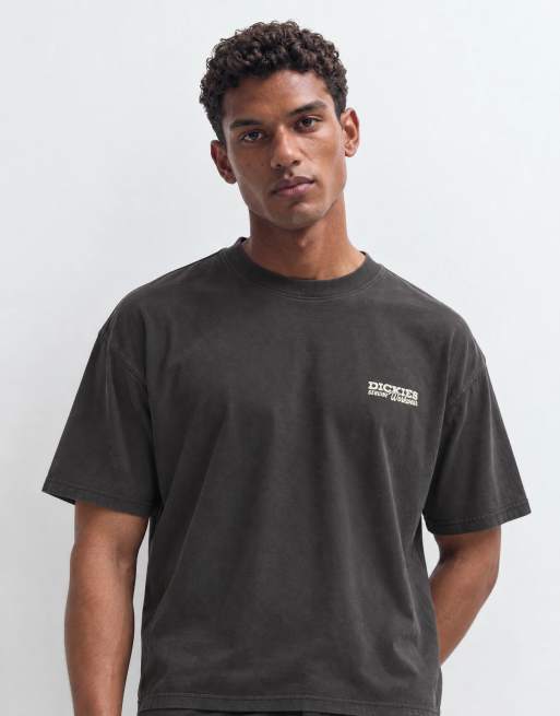 Dickies Avondale short sleeve t-shirt in charcoal, 6 of 9