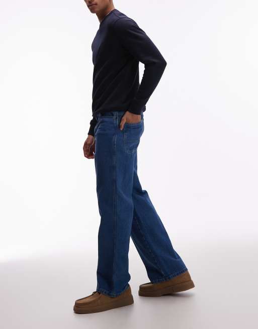 Dickies baggy straight work jeans in classic blue, 2 of 5