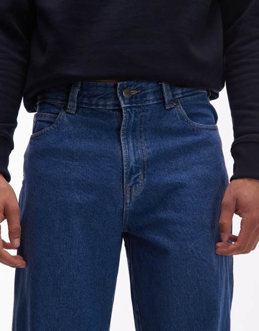 Dickies baggy straight work jeans in classic blue, 4 of 5