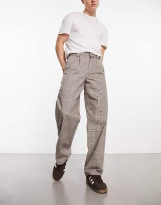 Dickies Bakerhill pleated trousers in beige - ASOS Price Checker