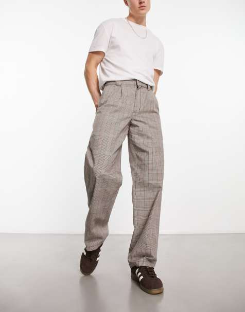 Dickies Bakerhill pleated trousers in beige - view 1